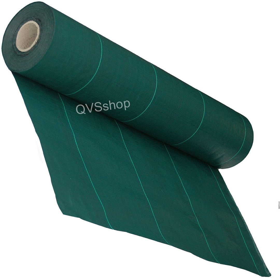 1.2M x 90M GREEN 125GSM Geotextile Weed Suppressant Weed Control